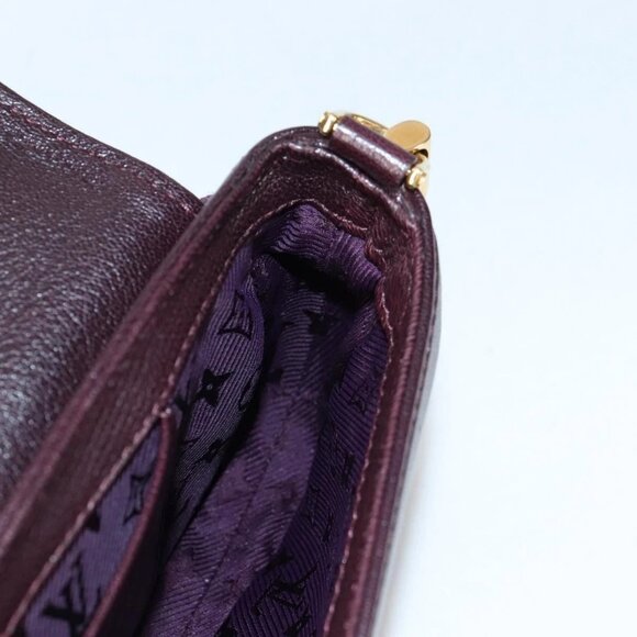 LOUIS VUITTON 2011S/S Avant Garde Pochette Bag Leather M97092 LV Auth BA5478V - Picture 13 of 16